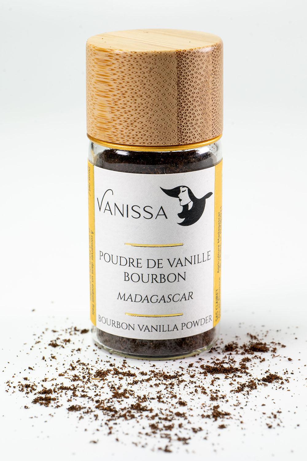 Poudre de Vanille Bourbon 100% Gousse - Madagascar - Vanissa
